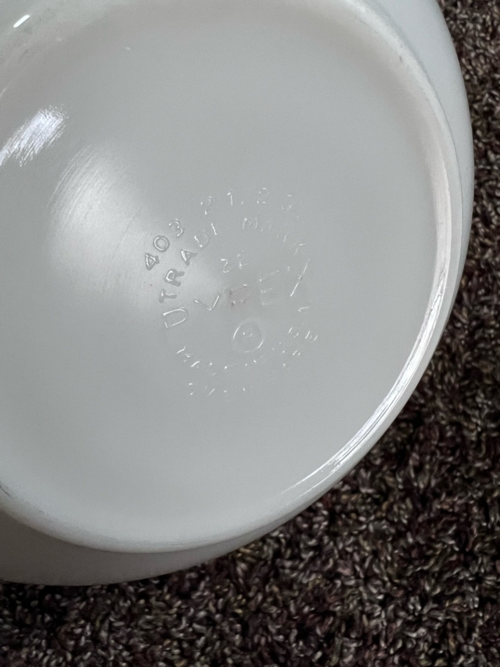 Pyrex Butterprint 403 - Picture 5 of 5